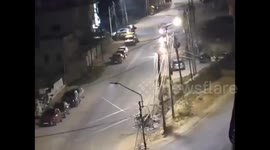 Israeli military forces break into Nablus City in the West Bank