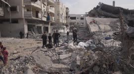 Israel bombs residential buildings in Gaza after truce deal announced