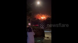 US: Electrical Tower Considered as Potential Source of Fatal Eaton Fire