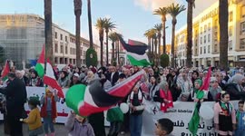 Morocco: Celebrations in Rabat for the truce reached between Israel and Hamas in Gaza