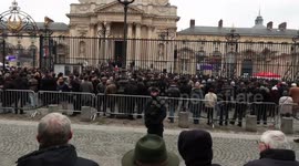 France: Tribute in Paris to Jean-Marie Le Pen, founder of the National Front