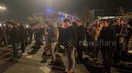 Israel: Right-wing supporters protest in Jerusalem against the cease-fire agreement between Israel and Hamas