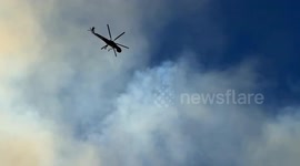 US: Firefighters seize favorable weather to battle LA wildfires
