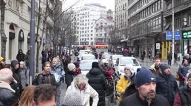 Serbia: Students protest in Belgrade after cantilever collapsed at train station