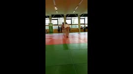 Wales-  judo black belt grading fight, the one where I get very mad
