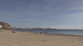 Spain: Spring-like weather in Spain's Alicante