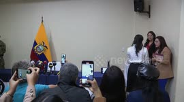 Ecuador: Ecuador's vice-president-elect warns that in “a few hours a coup d'état will be consummated”