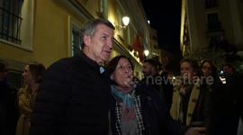 Spain: PP leaders support Edmundo González from Puerta del Sol in Madrid