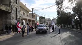 Lebanon: People celebrate the appointment of Joseph Aoun as the new Lebanese president in Qlaiaah