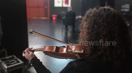 Spain: Swedish clarinetist Martin Froest performs in Spain's Fuerteventura
