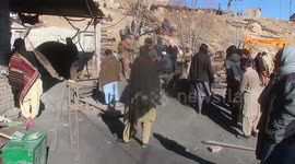 Pakistan: Rescue work continues after mine collapse in Pakistan's Balochistan province