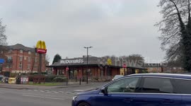 Teen fights for life after being stabbed outside McDonald's