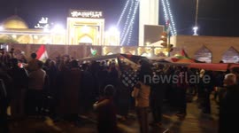 Iraqis rally to show support for Palestinians after Gaza ceasefire deal reached