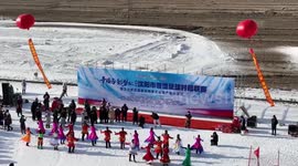 Snowfield football gains momentum among enthusiasts in China's Shenyang