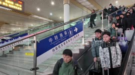 Faces of China: 28 years on duty, a dedicated railway conductor's last Spring Festival travel rush