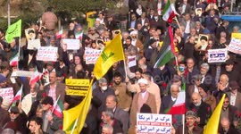 Iran: Iranians rally to celebrate Gaza ceasefire deal