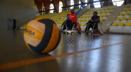 Uganda: Wheelchair rugby training in Uganda