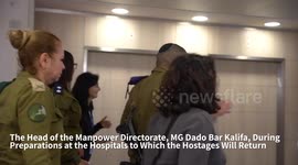 Israel: The IDF Has Completed Preparations for Receiving the Hostages Returning to Israel From the Gaza Strip