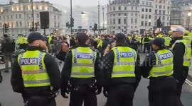 UK: Police Arrest Over 70 At Pro-Palestinian Rally In Central London