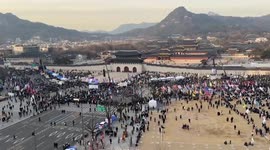 South Korea: Protest in Seoul against President Yoon Suk-yeol on day he goes to court to testify