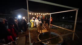 Russia: Celebration of Epiphany in St. Petersburg