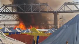 Mahakumbh fire: Cylinder blast sparks major blaze, fire tenders at spot