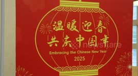 Chinese ambassador to Myanmar presents Spring Festival packages to overseas Chinese