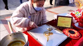China: Sugar Painting in Yichang