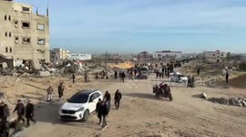 Egypt: Truck entry with aid to Gaza begins from the Egyptian border
