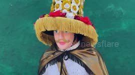 US: The Nicaraguan municipality of Diriamba celebrates with fervor the dance of the 'Toro Huaco'
