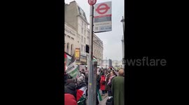 UK: Police Arrest Over 70 At Pro-Palestinian Rally In Central London 3