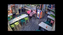 Hydrogen balloon catches fire in Chinese restaurant