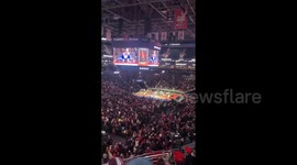 US: Kid Rock Performs At Trump’s MAGA Rally In Capital One Arena, Washington, D.C.