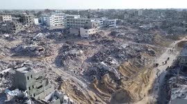 Dismayed Palestinians find homes in ruins upon returning to Rafah