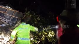 Landslide buries home killing four residents in Indonesia