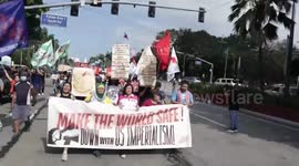 Philippines: Anti-US protest held in Manila ahead of President-elect Trump inauguration