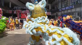 Chinese New Year temple fair held in Nairobi, Kenya