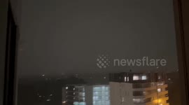 Australia: Lightning flashes spark in the sky during powerful storm in Sydney