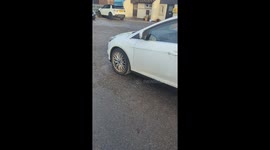 Festive wrapped car becomes the star attraction at the local bar