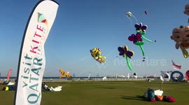 International kite festival held in Qatar