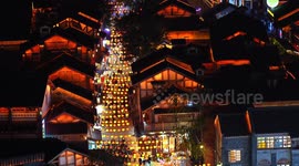 China: Chinese Lunar New Year Celebration in Chongqing
