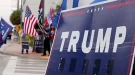 US: US citizens follow Donald Trump's investiture in Miami