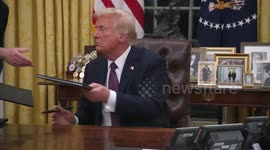 Trump signs executive order pulling U.S. out of WHO