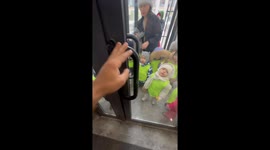 Exclusive- Kindergarten elevator chaos: Tiny traffic jam in action