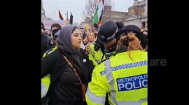 UK: Police Arrest Over 70 At Pro-Palestinian Rally In Central London 7