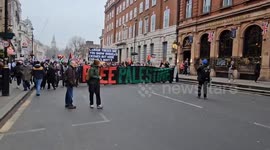 UK: Police Arrest Over 70 At Pro-Palestinian Rally In Central London 4