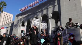 US: Activists gather for ‘We Fight Back’ rally against Trump agenda