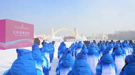 Flame for 9th Asian Winter Games lit in China's Harbin