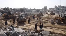 Gaza: Gaza Roads Cleared To Bring Displaced Home