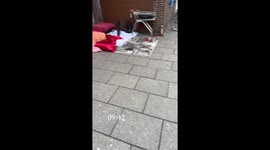 Exclusive- From gym to reality check: A full setup outside Sainsbury’s